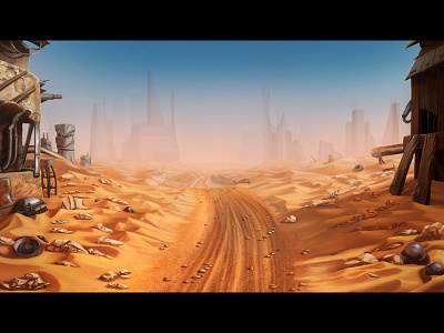 The main background for the Mad Max game background background art background design digital art game art game design game designer game illustration graphic design illustration art illustration design illustration designer slot background slot design slot game art slot game design slot illustration slot machine