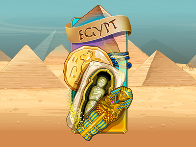 Egypt by Saleslotmachines on Dribbble