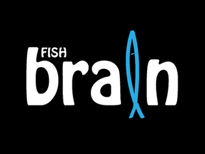 Fish Brain design grapgicdesign notebook