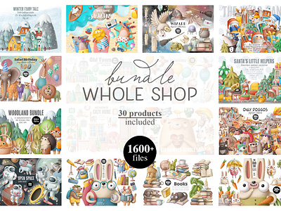 Download Whole Shop Bundle By Anastasiya Klempach On Dribbble