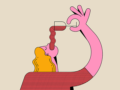 Vectober 07 - Fancy character drinking flat geometric illustration inktober line art texture vectober wine wine glass wine tasting winery