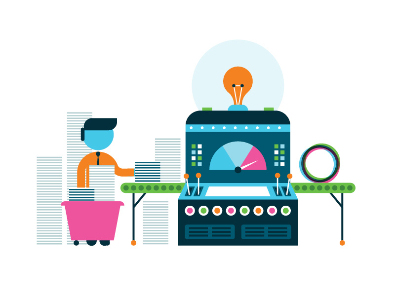 Fancy Machine 5000 by Alaina Johnson for Killer Visual Strategies on ...
