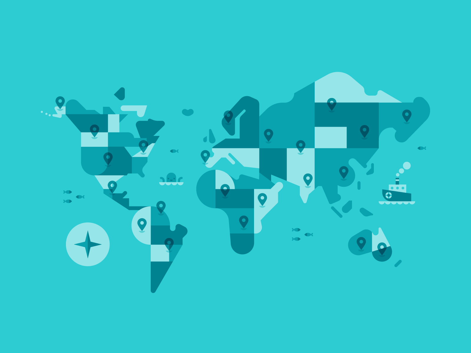 world-map-by-alaina-johnson-on-dribbble