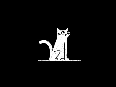 Vectober 24 - Dizzy cat dizzy flat illustration inktober lineart texture vectober