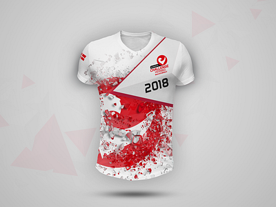 Garmin Challenge Herning 2018 Finisher T-shirt Front branding challenge concept denmark design finisher garmin illustration t shirt t shirt design