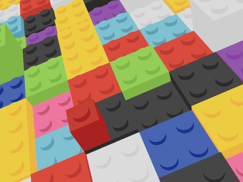 Lego Bricks 24 fps animation brick cinema4d lego walkcycle