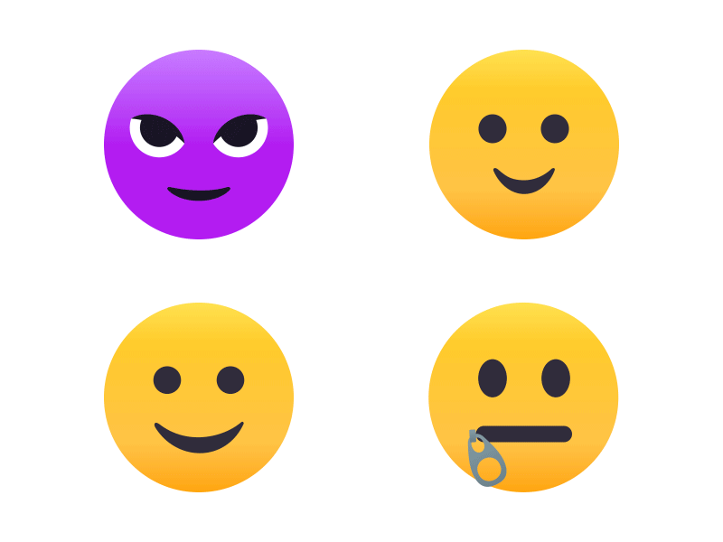EmojiOne Version 4.0 #2 24 fps 2d adobe after effects animation character animation emoji motion design