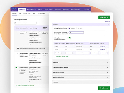 Simplified UX of backend of WooCommerce Plugin