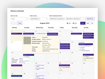 Calendar UX for a WooCommerce plugin in WordPress calendar ux woocommerce wordpress