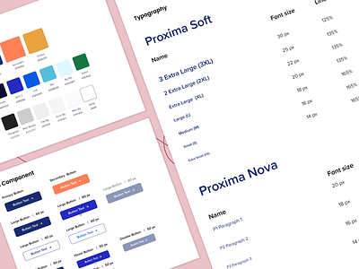 Design System for a WooCommerce plugin website branding design system figma style guide ui ux woocommerce