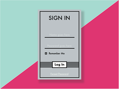 POP Modern sign-in prompt