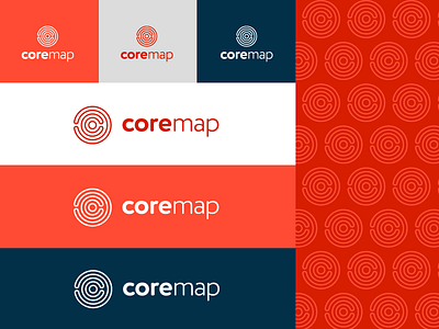 CoreMap brand branding identity logo mark