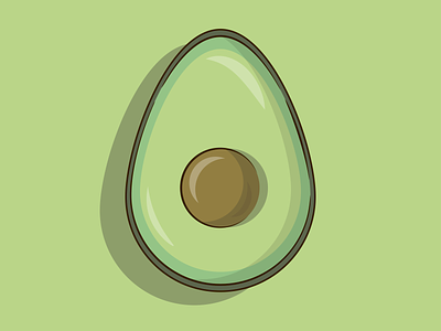 Avocado 100 day project avocado avocados design food fruit fruit illustration fruit land fruits graphic graphicdesign illustration vector