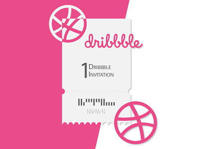 Dribbble Invitation design dribbble dribbble invitation dribbble invite illustration illustration art invite invite giveaway players vector