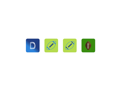 DynastyU American Football app logo design app icon design app icons branding icon design iconography ios app design logo design ui ux ui design