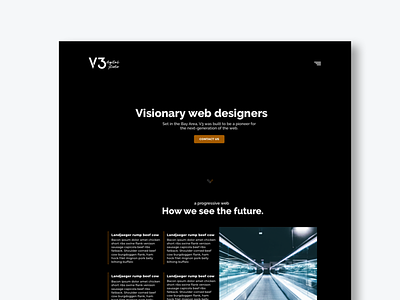 Agency landing page.