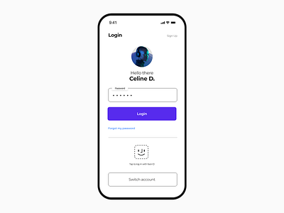 Login Page UI