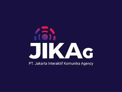 Logo design for JIKAG - Jakarta Interaktif Komunika Agency