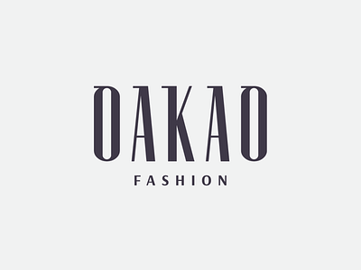 Oakao | Fashion Brand Logo Design branding daily logo challenge dailylogochallenge design fashionlogo logobrand logodesign logoinspiration oakao
