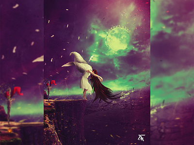 Invocation adobe art behance digital egyption first shot girl invitation invite invocation photomanipulation photoshop