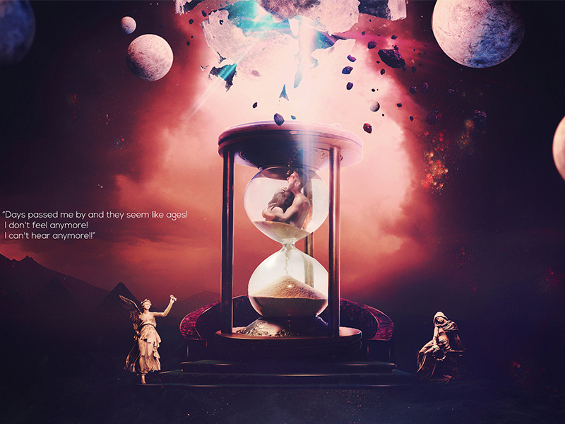 Separation desert egypt timeless love separation adobe art digital photomanipulation photoshop behance