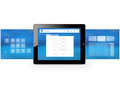 UX design for tablet - Virtual Real Estate mobile mockup tablet ui ux