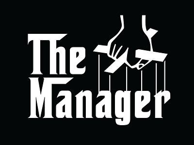 Micro management funny illustrator logo t shirt vector