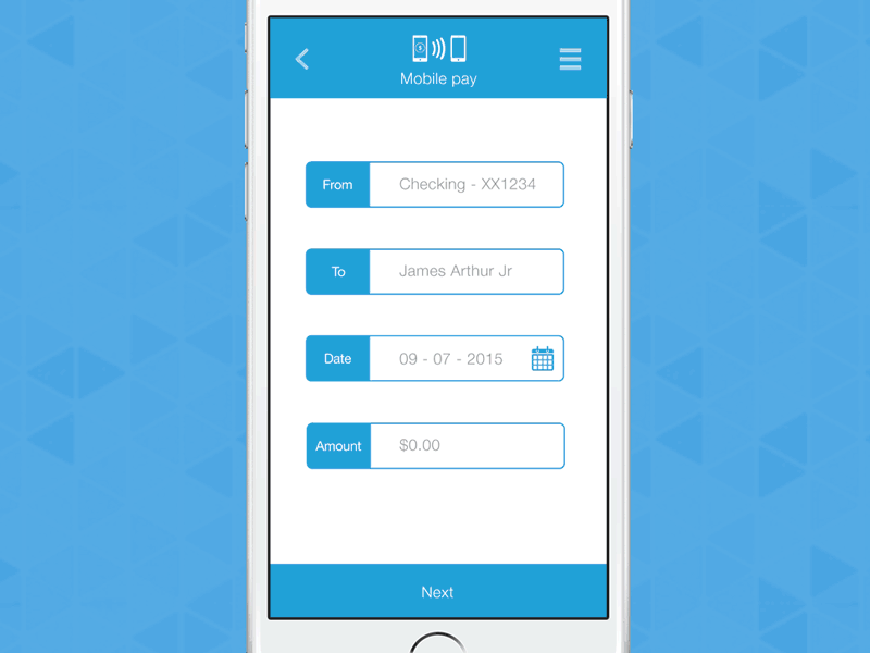 New way to deal with inputs animation input mobile ui ux vector