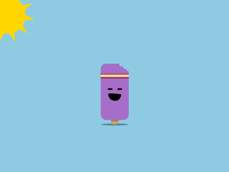 Ice scream when I melt by Mikael Bonnevie on Dribbble