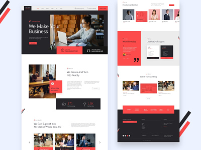 Corporate web Design template