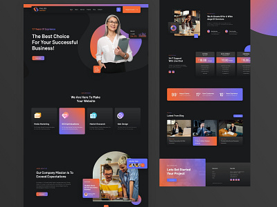 Business web template