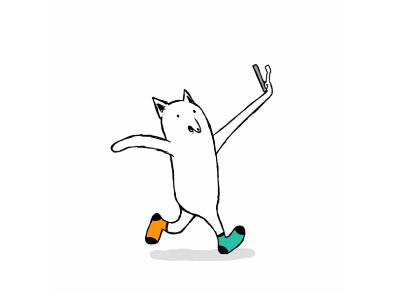 Run, Forest, Run 2d animation fox frame by frame run run cycle sketch socks tradigital traditional animation
