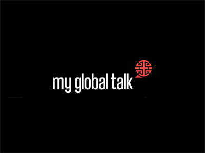 My Global Talk - Logo @branding @daily ui @design branding design logo