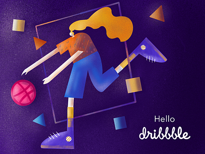 Hello Dribbble! @illustration @proceate @ipadpro