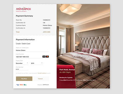 Movenpick Hotel _ Payment Page