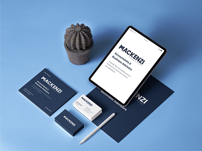 Mackenzi stationary @art @branding @daily ui @stationary design ui