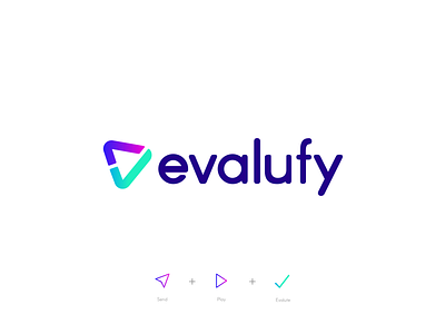 Evalufy logo Concept @art @branding @chilli @daily ui @design @illustrates @illustration @ui @ux @vector