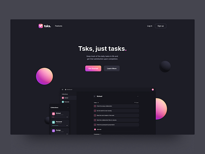 Landing page WIP