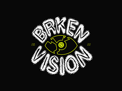 BR_KEN VISION Logo branding design graphic design illustration logo street team typography vector visual
