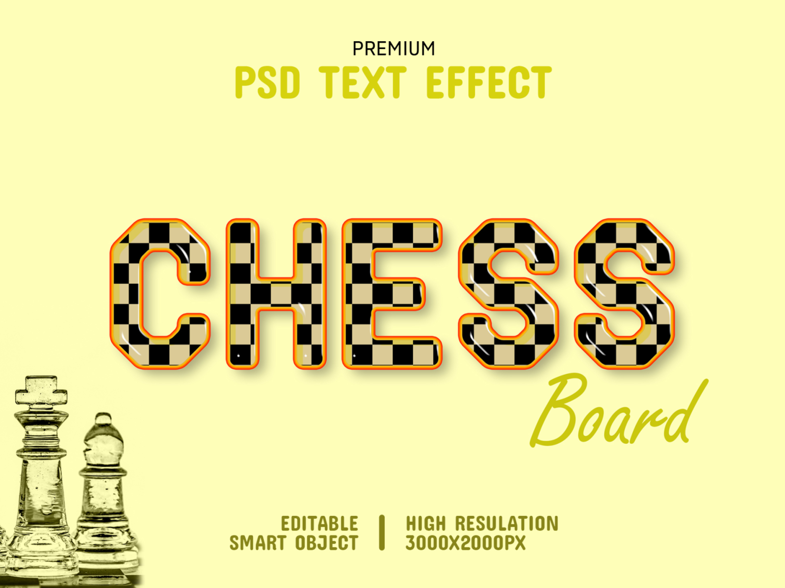 Download Chess Template Flyer PSD