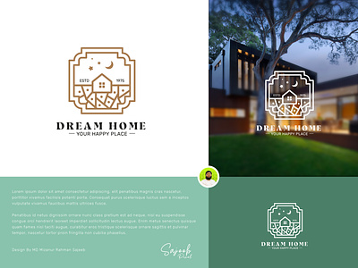 Dream House | Real Estate Logo And Branding brandingdesign logo
