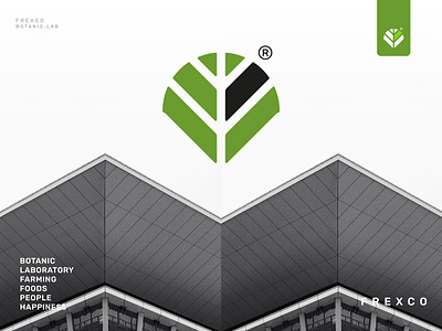 Frexco | Botanic Lab Logo Design branding brandmark graphic design logo logodesign logomark vector
