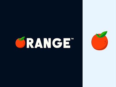 Orange - Logo Design 🍊 branding clean clean creative design graphic design identity illustration logo logo design logo design branding logo designer logodesign orange orange juice vector