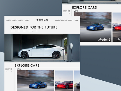 Tesla Website Redesign