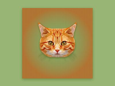 The Red Cat low poly