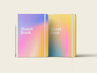 Airbnb Guest Book airbnb argentina gradient guestbook minimal