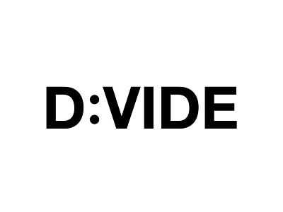 More division clever divide divided expressive typography graphic type typography wordmark words