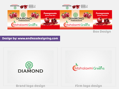 Mahalaxmi Green and Diamond Brand logo | client work branddesign brandidentity branding business businesscards creativedesgin flyers graphicdesign graphics officestationery printdesign sales