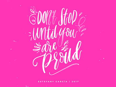 It's all about pink. brushlettering gradient handlettering lettering love notes quotes watercolor