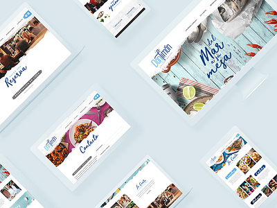 Don Limón – Website branding interface restaurant seafood web design website